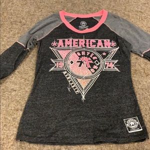 American fighter quarter sleeve